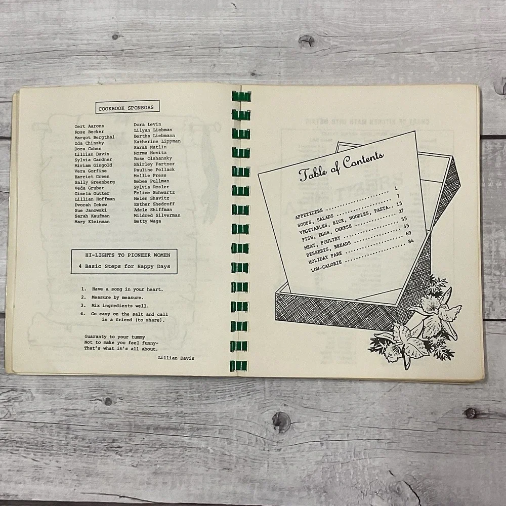 The Happy Cooker South Florida Council Of Pioneer Women Kosher Cookbook Miami